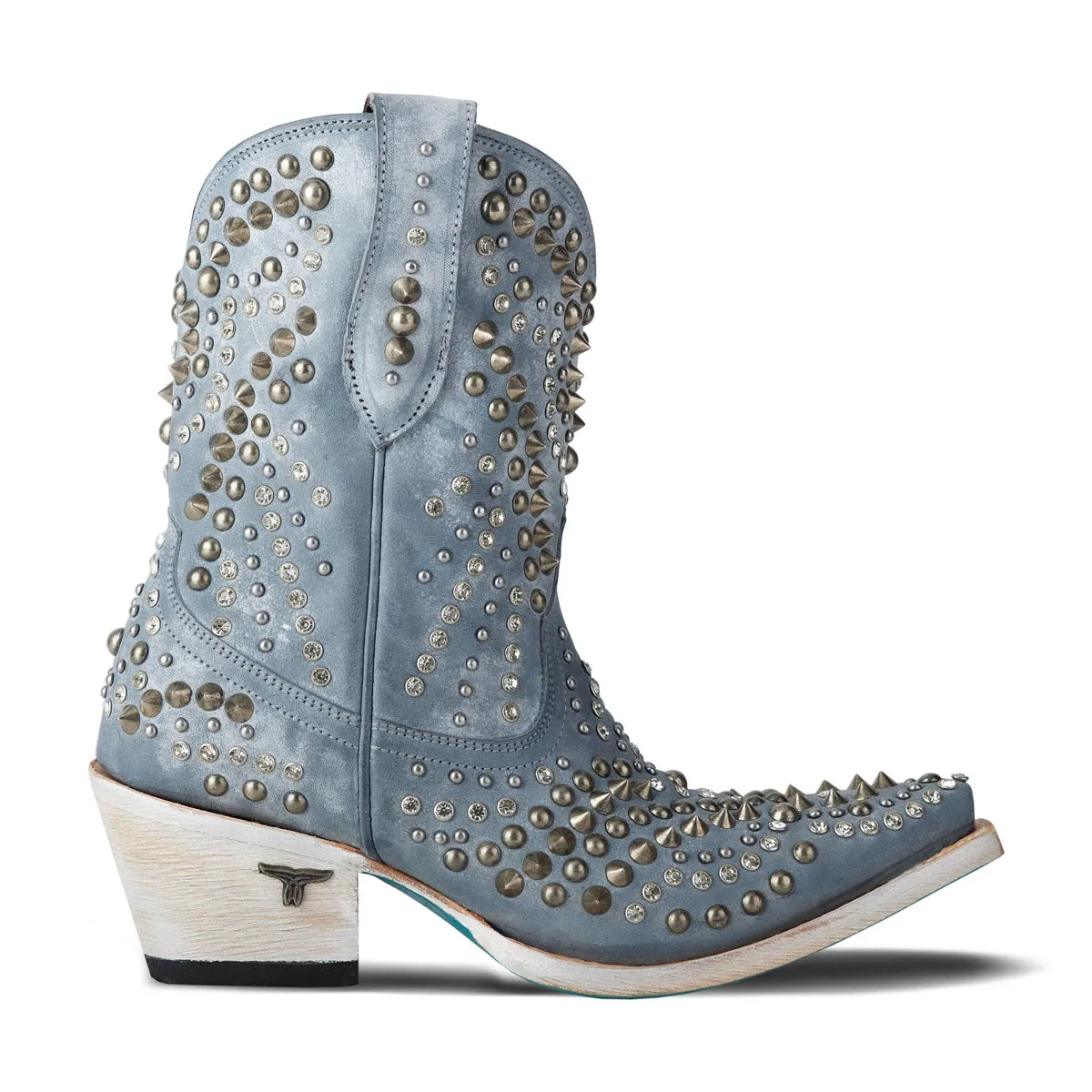 Dolly Bootie - Washed Denim