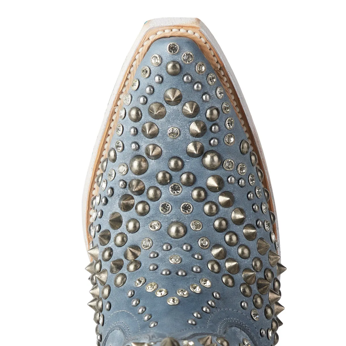 Dolly Bootie - Washed Denim