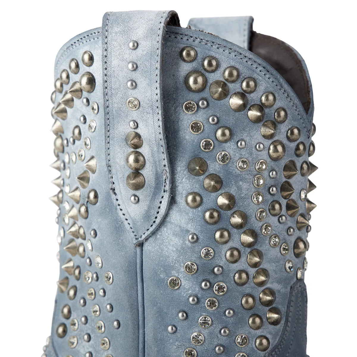 Dolly Bootie - Washed Denim