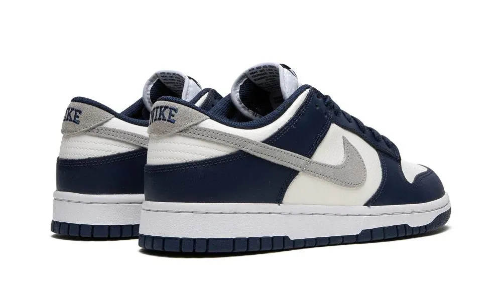 Dunk Low  "Navy / White / Grey"