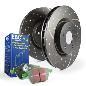 EBC Brakes S10KF1265 S10 Kits Greenstuff 2000 and GD Rotors