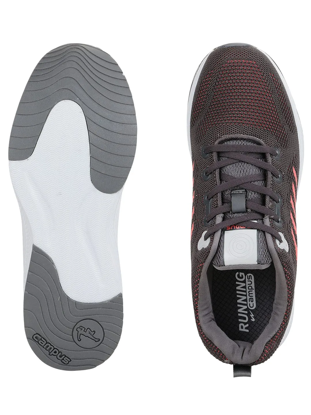EOS Grey Men's Running Shoes