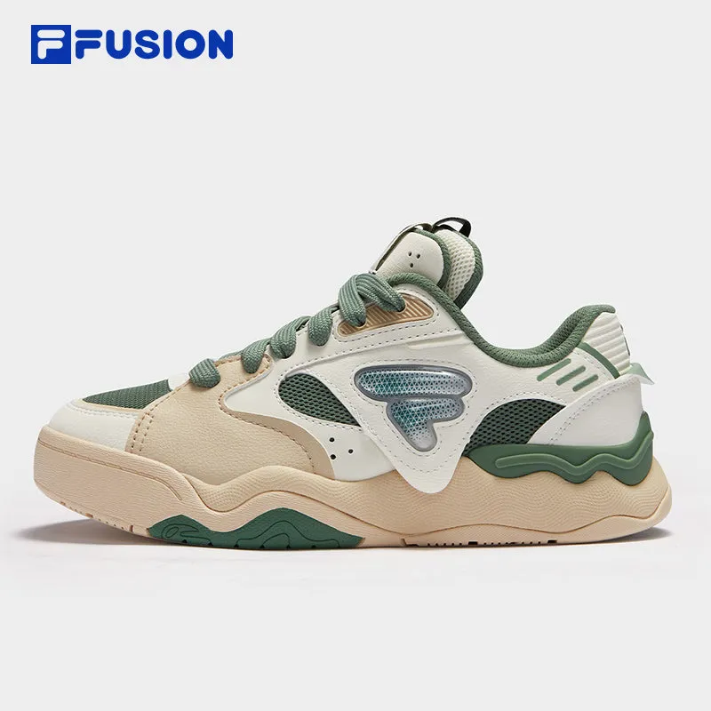 FILA FUSION KICK II Women Skate Shoes (White / Light Green)