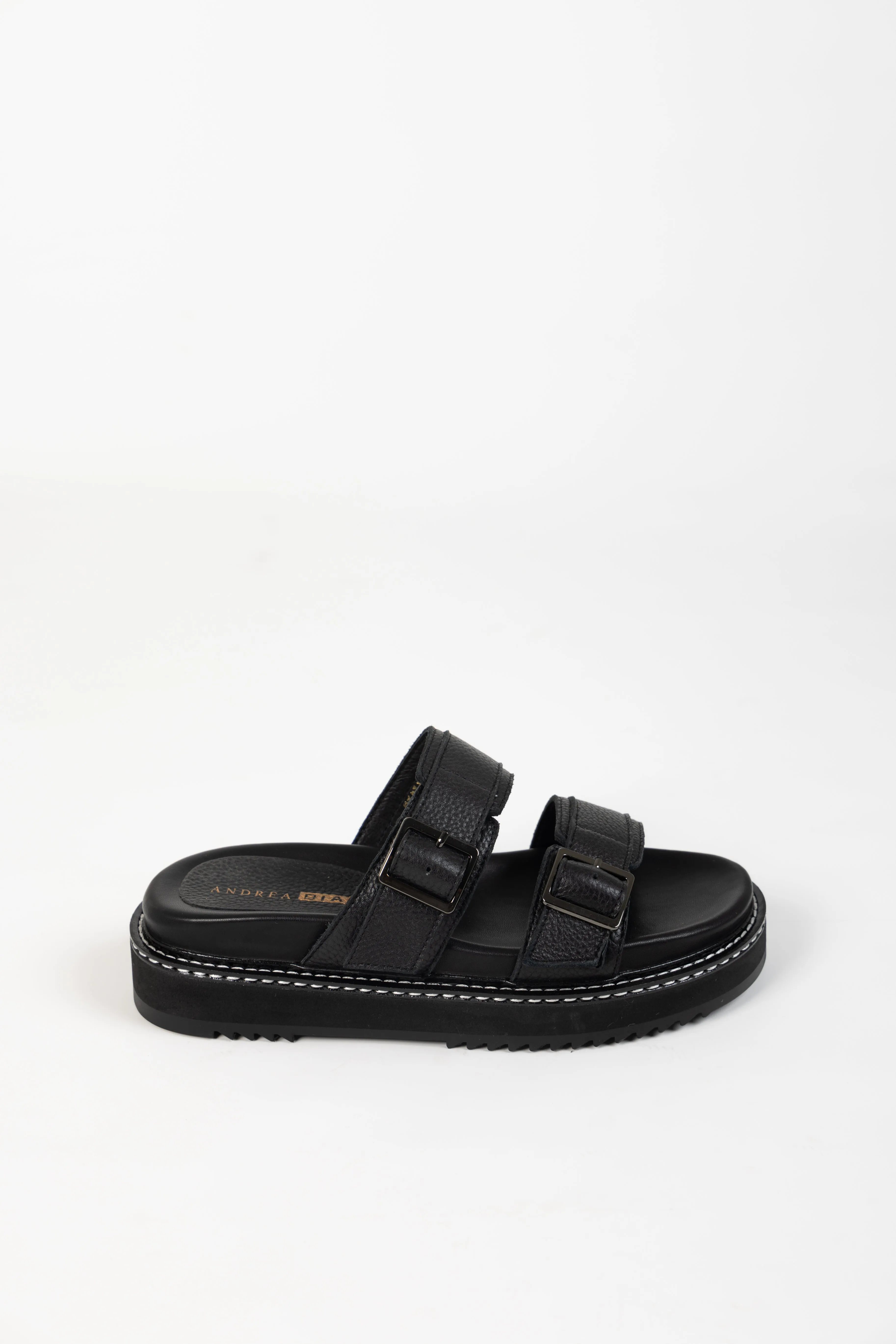 GIMLET SANDAL BLACK LEATHER