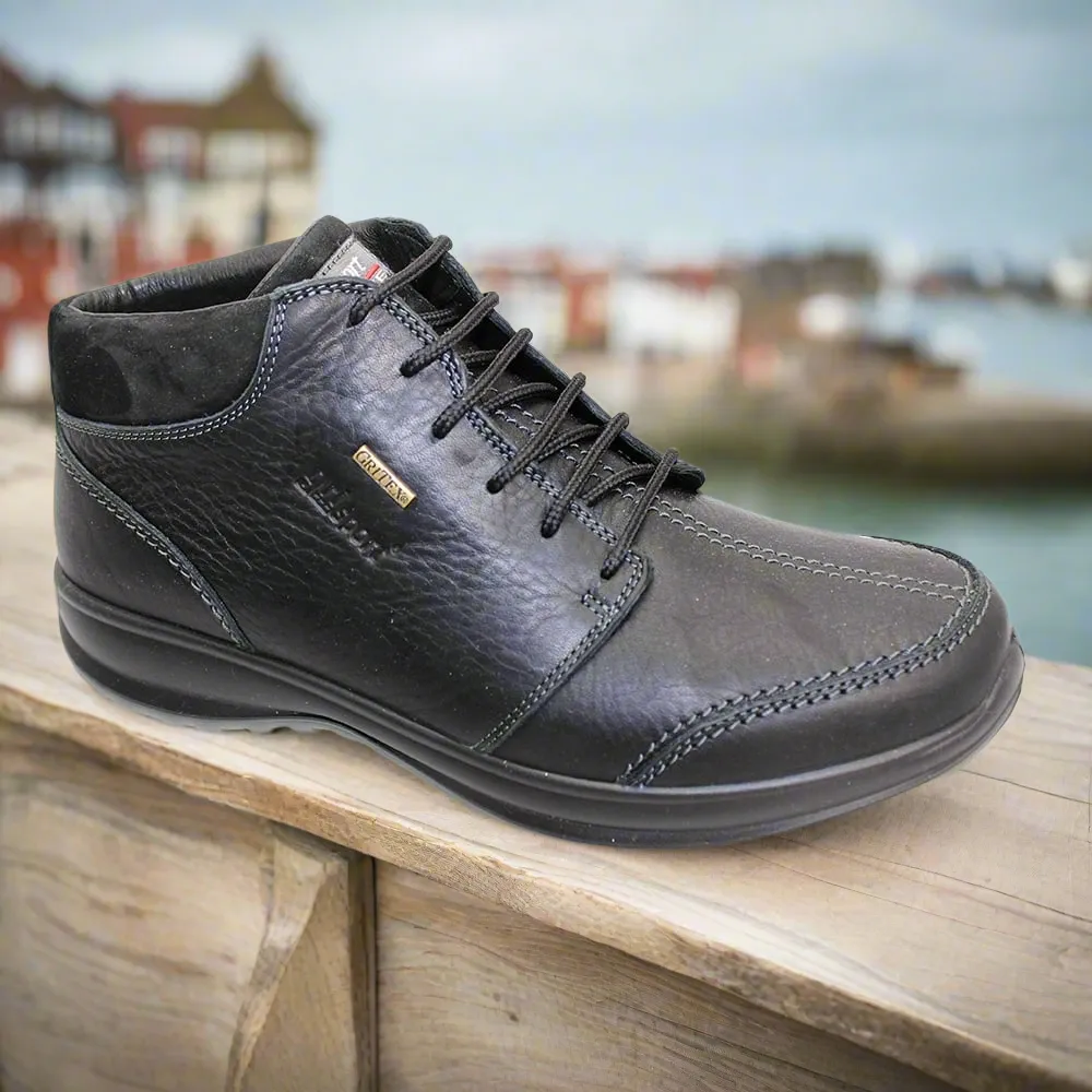 Grisport Lomond Black Boots Leather Walking Boot Water Resistant Comfort