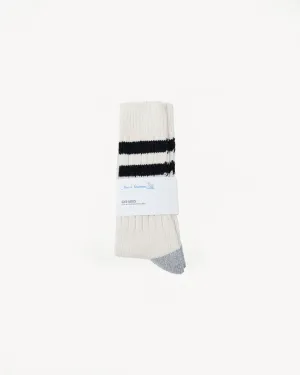 GS05.0299 - Striped Sock - Nature, Black