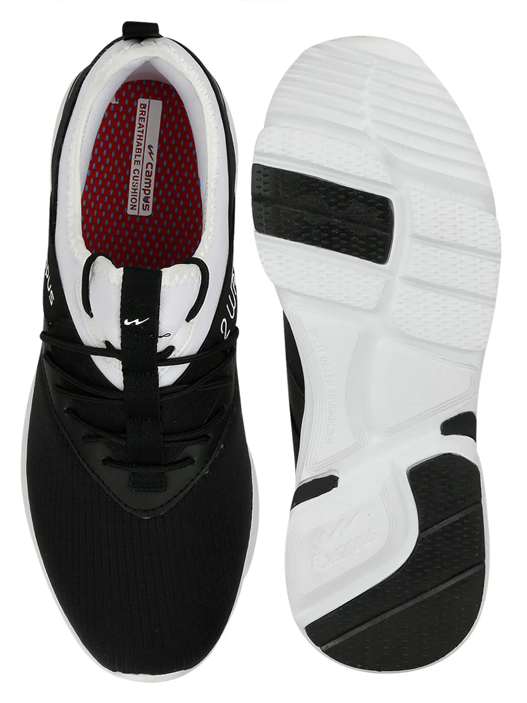 HONOR Black Men's Running Shoes