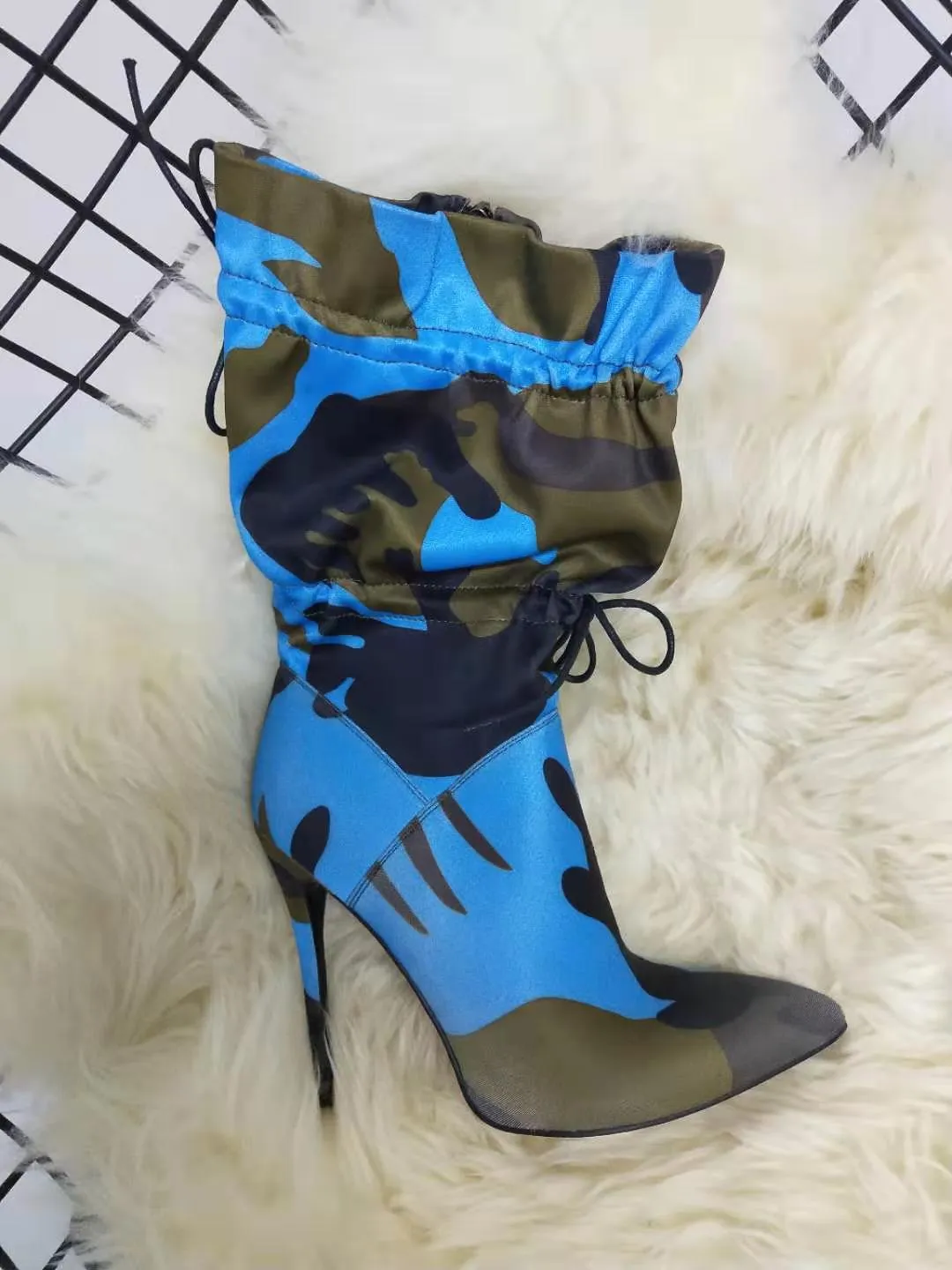 Kadence Drawstring Mid Ankle Boots - 5 Colors