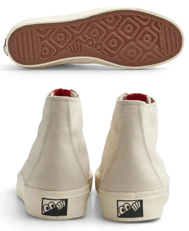 Last Resort AB - VM003 Canvas Hi Shoes | White White
