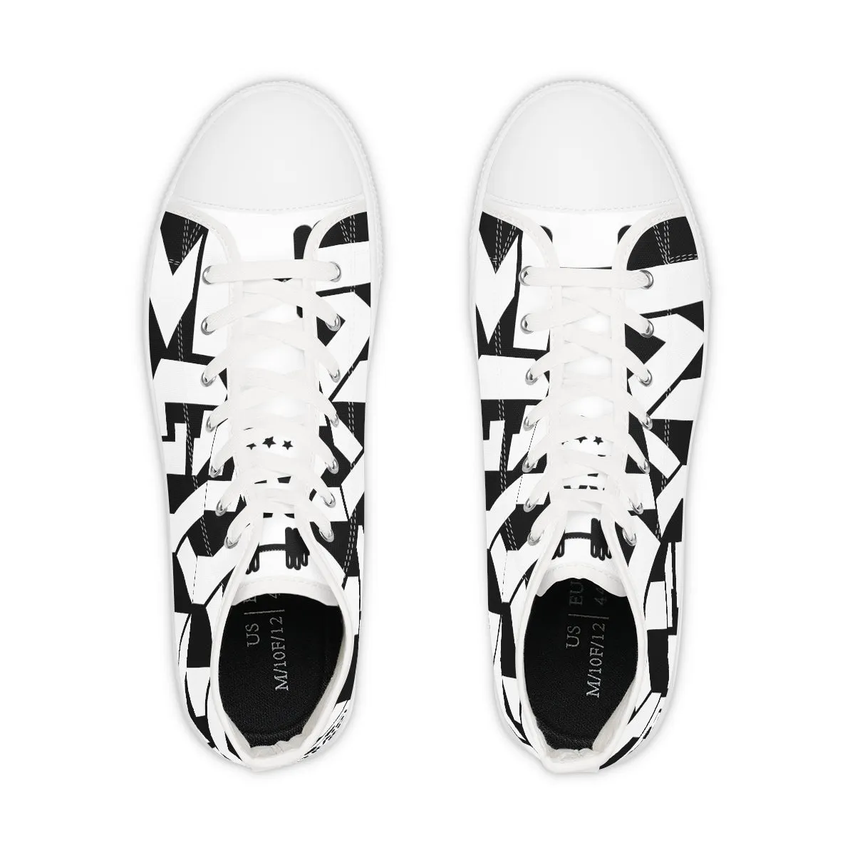 Leg day Men's High Top Sneakers