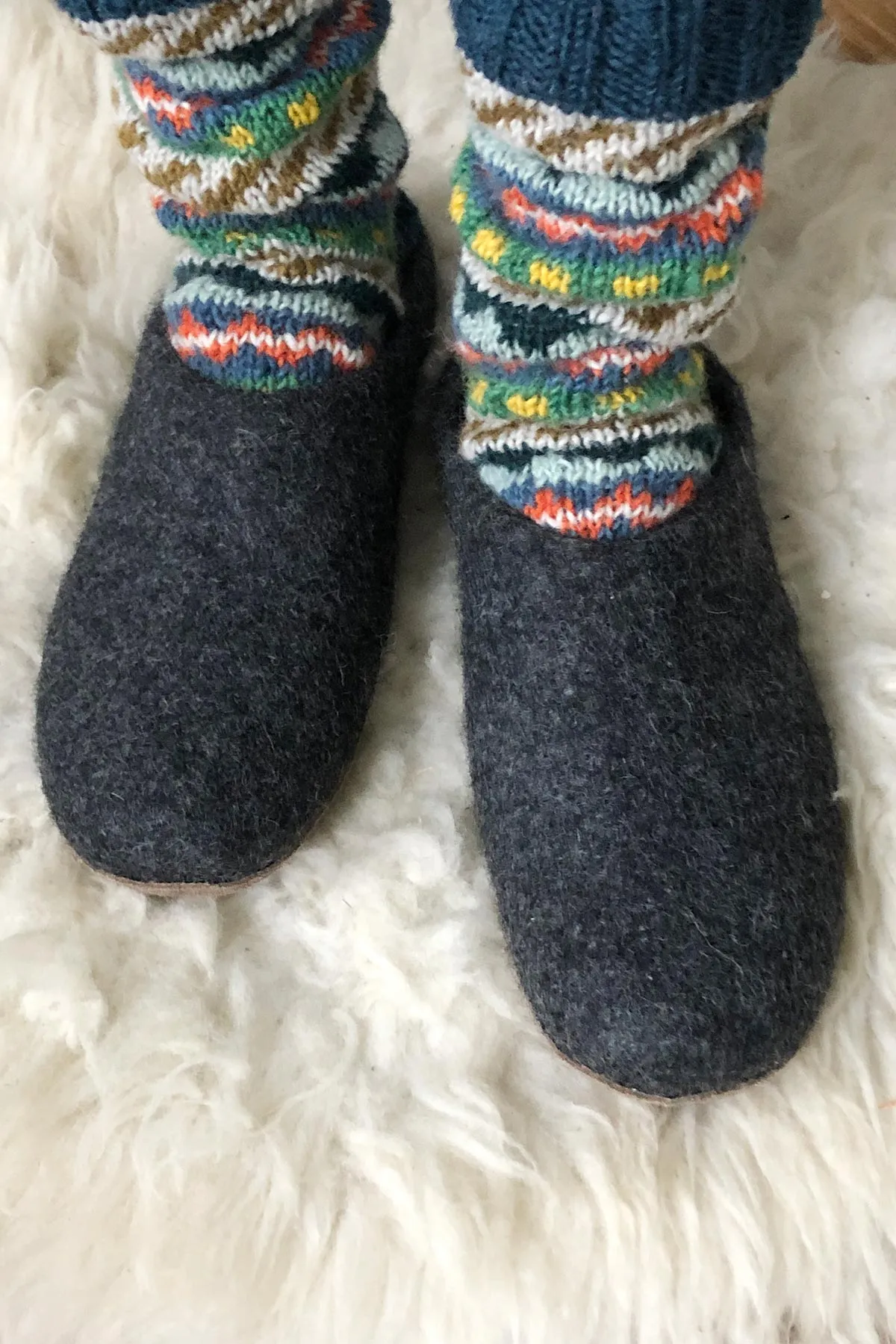 Luga Unisex Nordic Knit Socks Eco Waste Wool