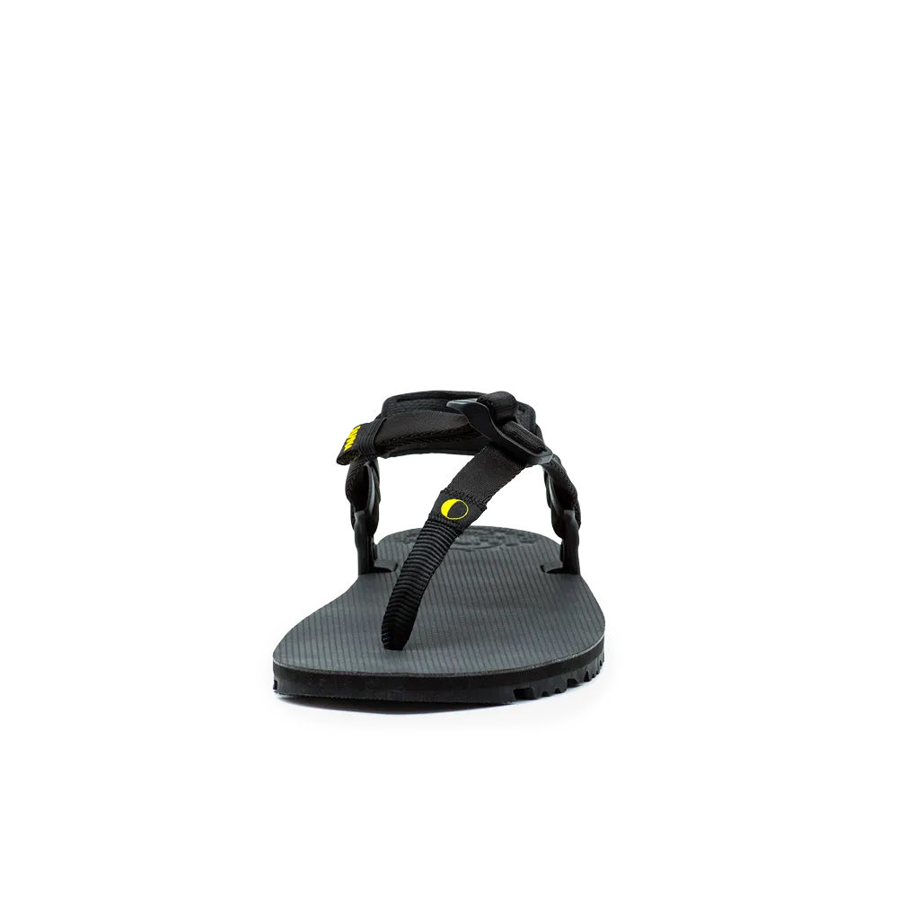 Luna Oso Flaco Winged Edition Black Sandals