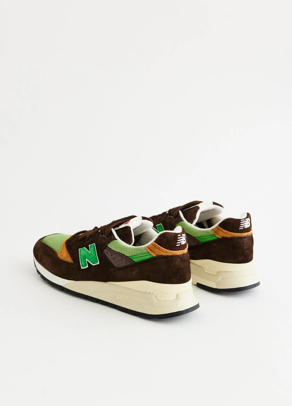 MADE in USA 998v1 'Brown Green' Sneakers