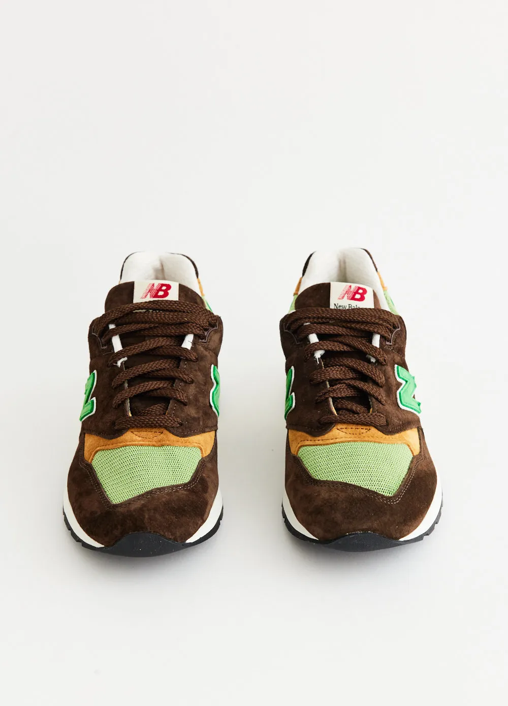 MADE in USA 998v1 'Brown Green' Sneakers