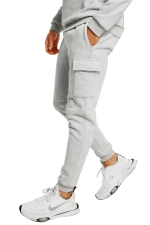 MAN ACTIVE GYM CARGO JOGGER GREY MARL