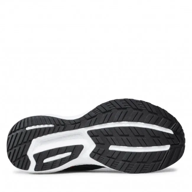 Mens Saucony Triumph 19 Shoes Black / White
