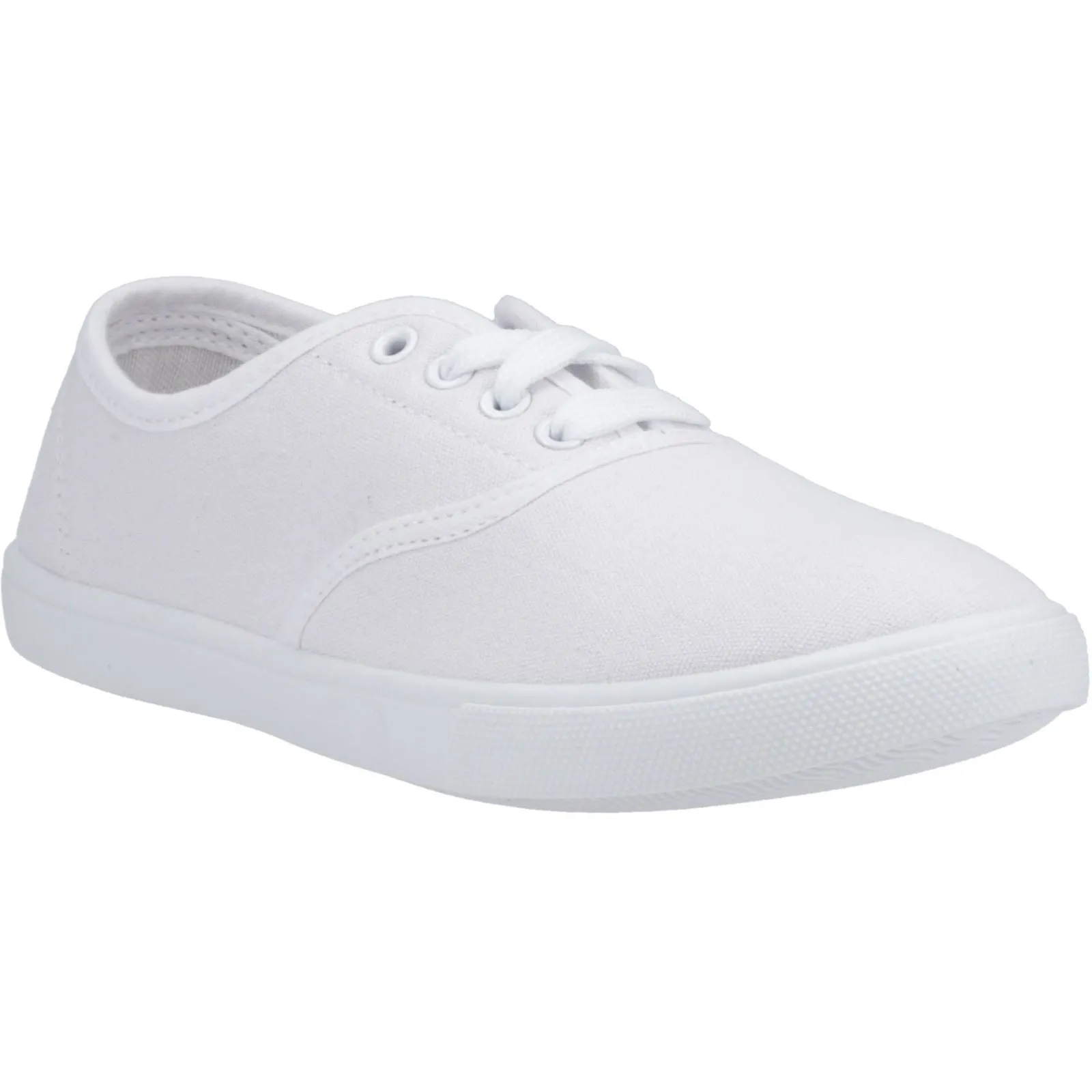 Mirak Boys Plimsolls - Morris Plims in White, 1-13