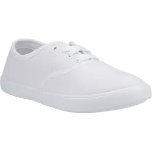 Mirak Boys Plimsolls - Morris Plims in White, 1-13