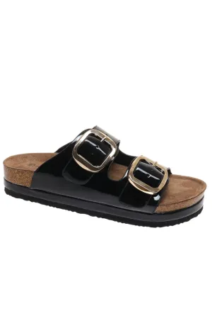 Miranda Double Buckle Slide