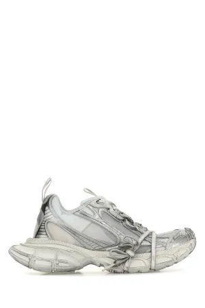 Multicolor synthetic leather and mesh 3XL Summer Mesh sneakers