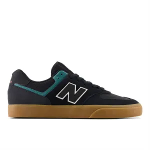 New Balance Numeric Men's 574 Vulc Black Teal Shoes