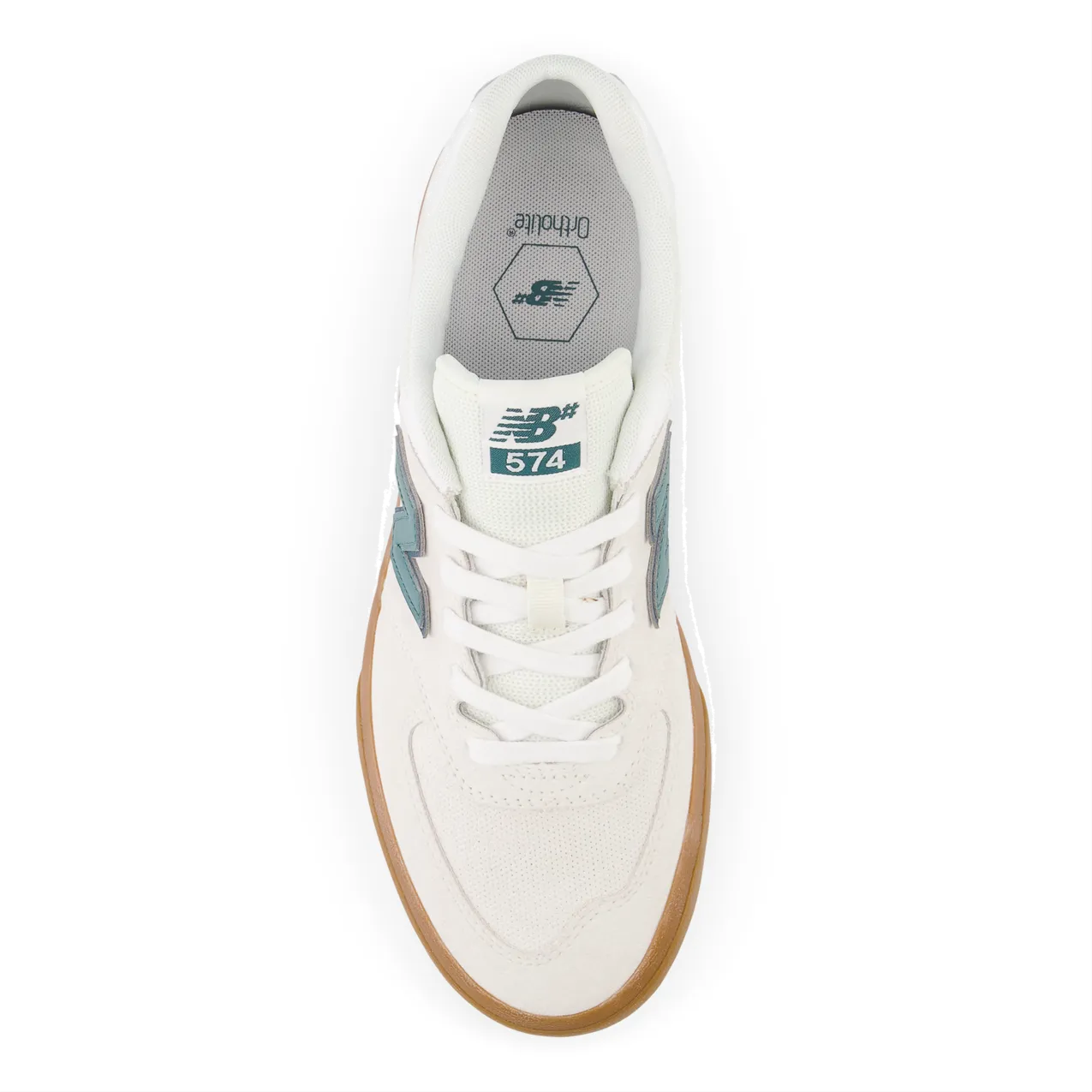 New Balance Numeric Men's 574 Vulc Sea Salt Teal Shoes