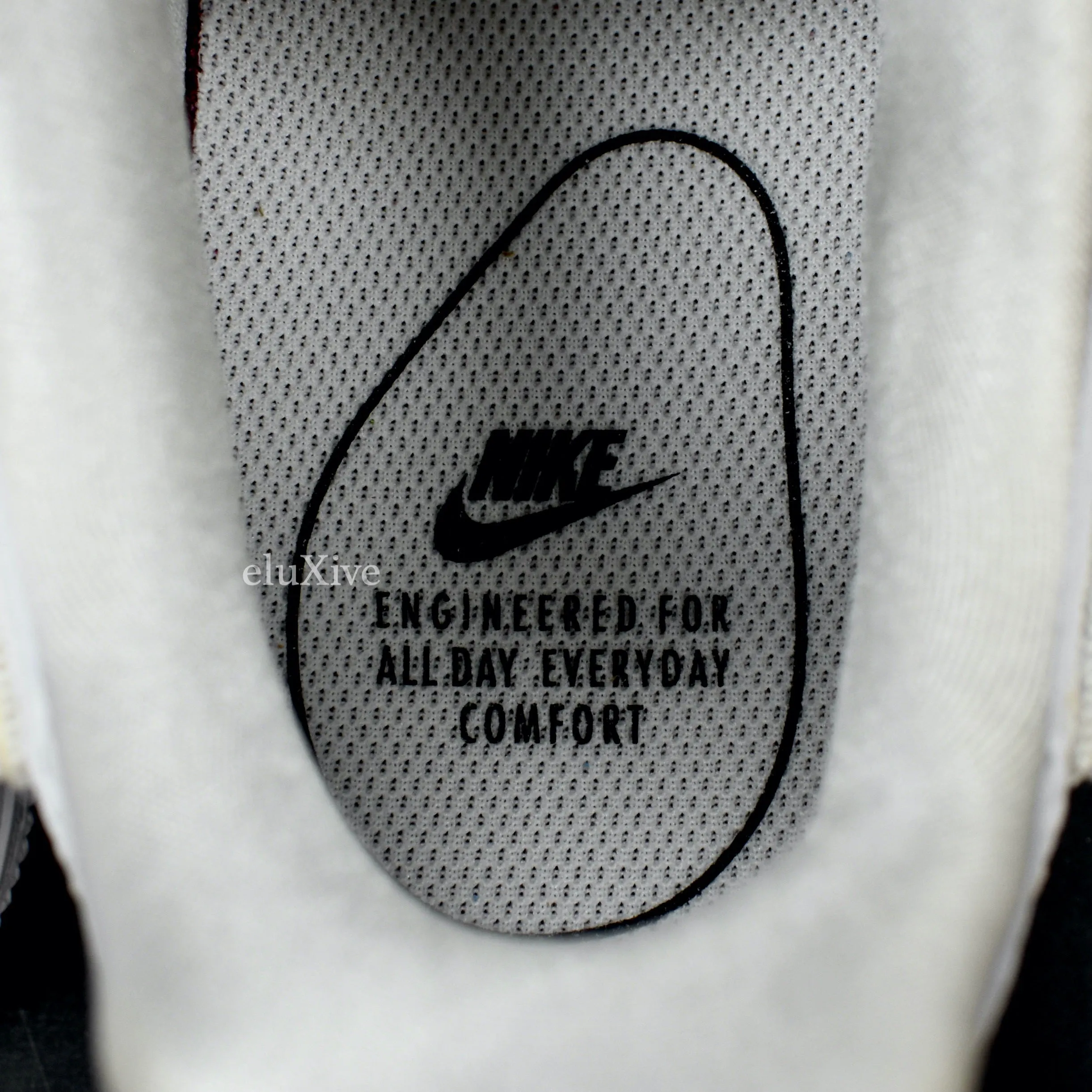 Nike - Air Force 1-100 Velcro Swoosh / Pebbled Leather (White)