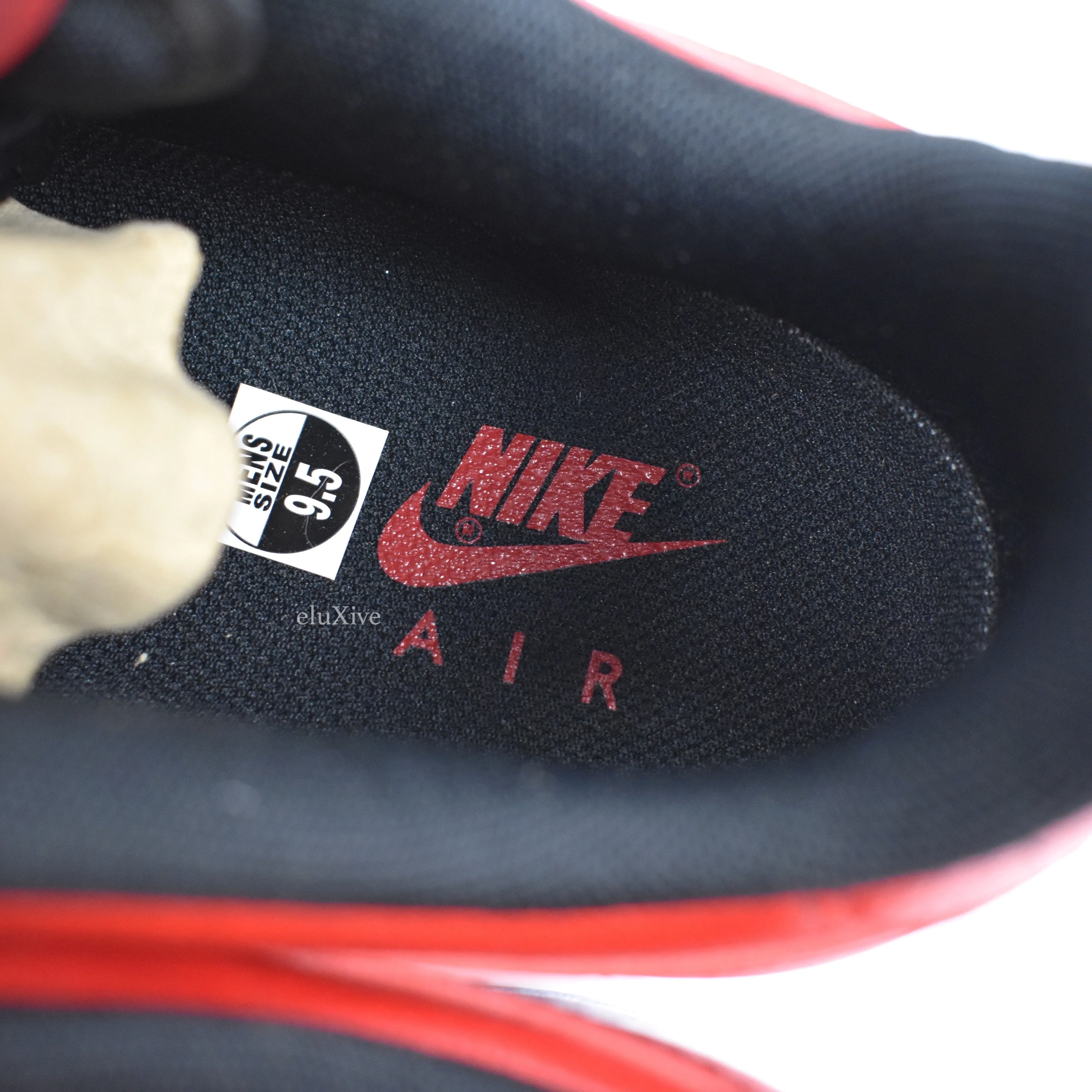 Nike - Air Force 1 Low 'Bred' (Black/Gym Red)