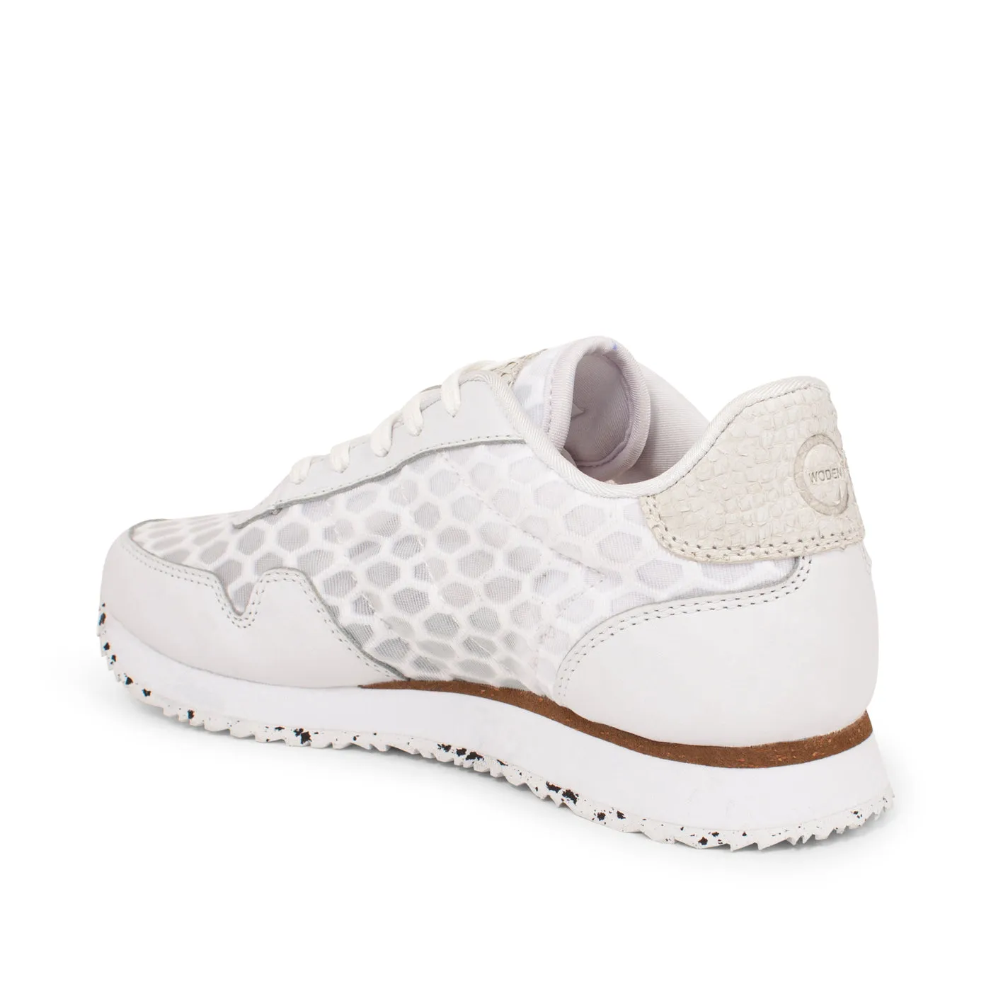 Nora III Mesh Leather - Bright White