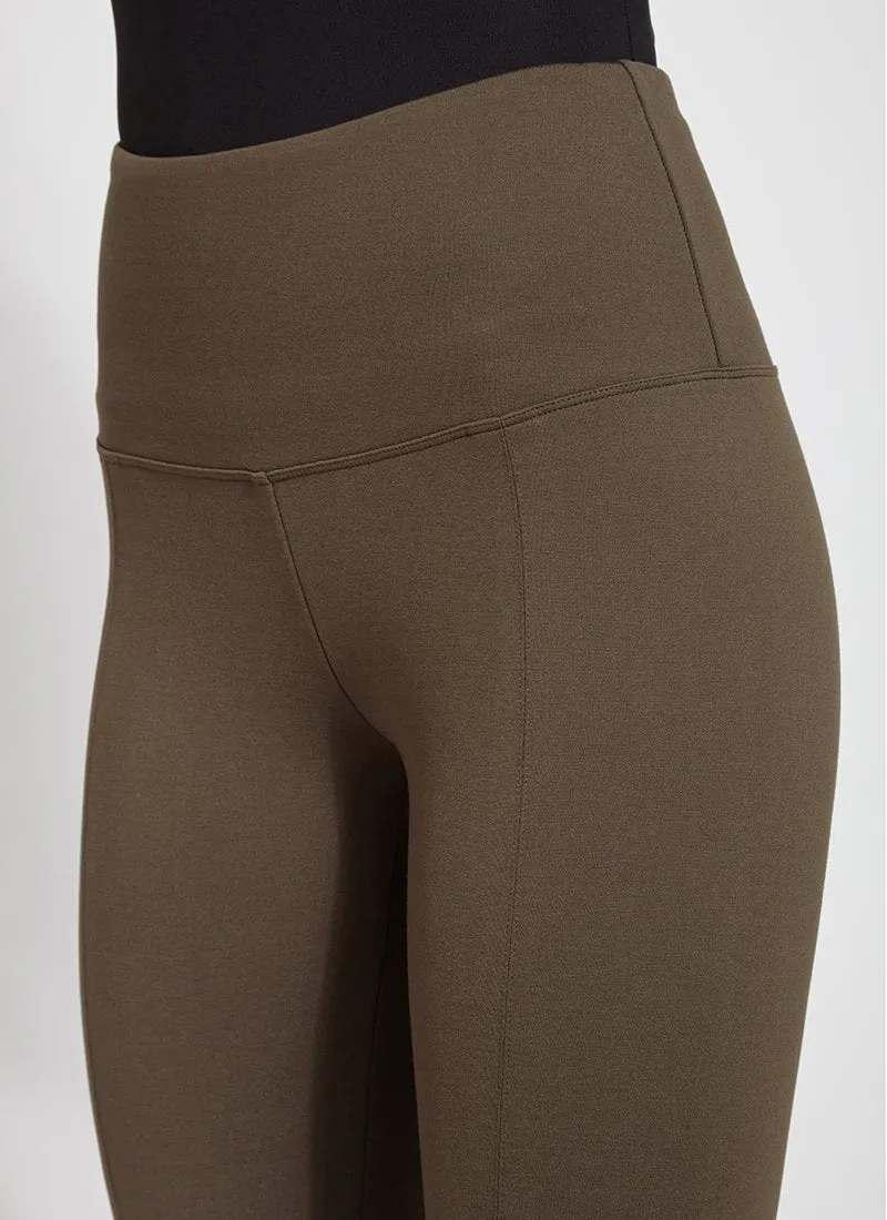 Online Exclusive | Lysse Signature Center Seam Ankle Length Leggings in Olive Green