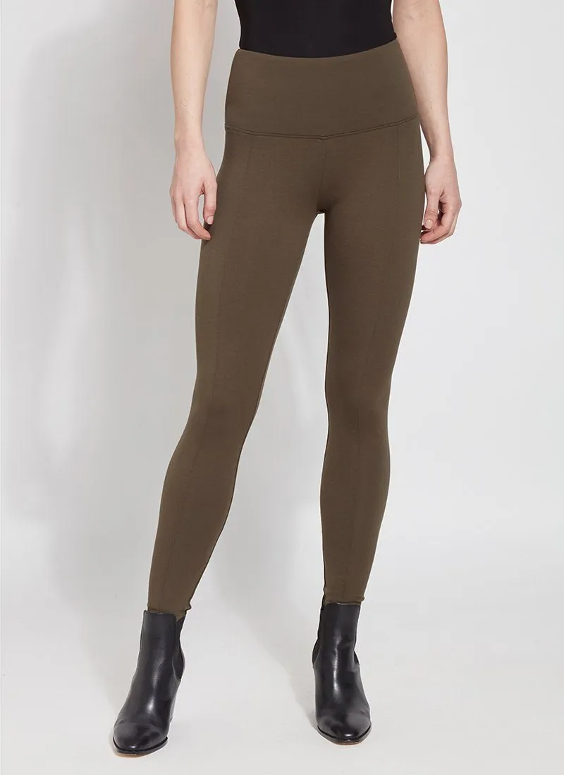 Online Exclusive | Lysse Signature Center Seam Ankle Length Leggings in Olive Green