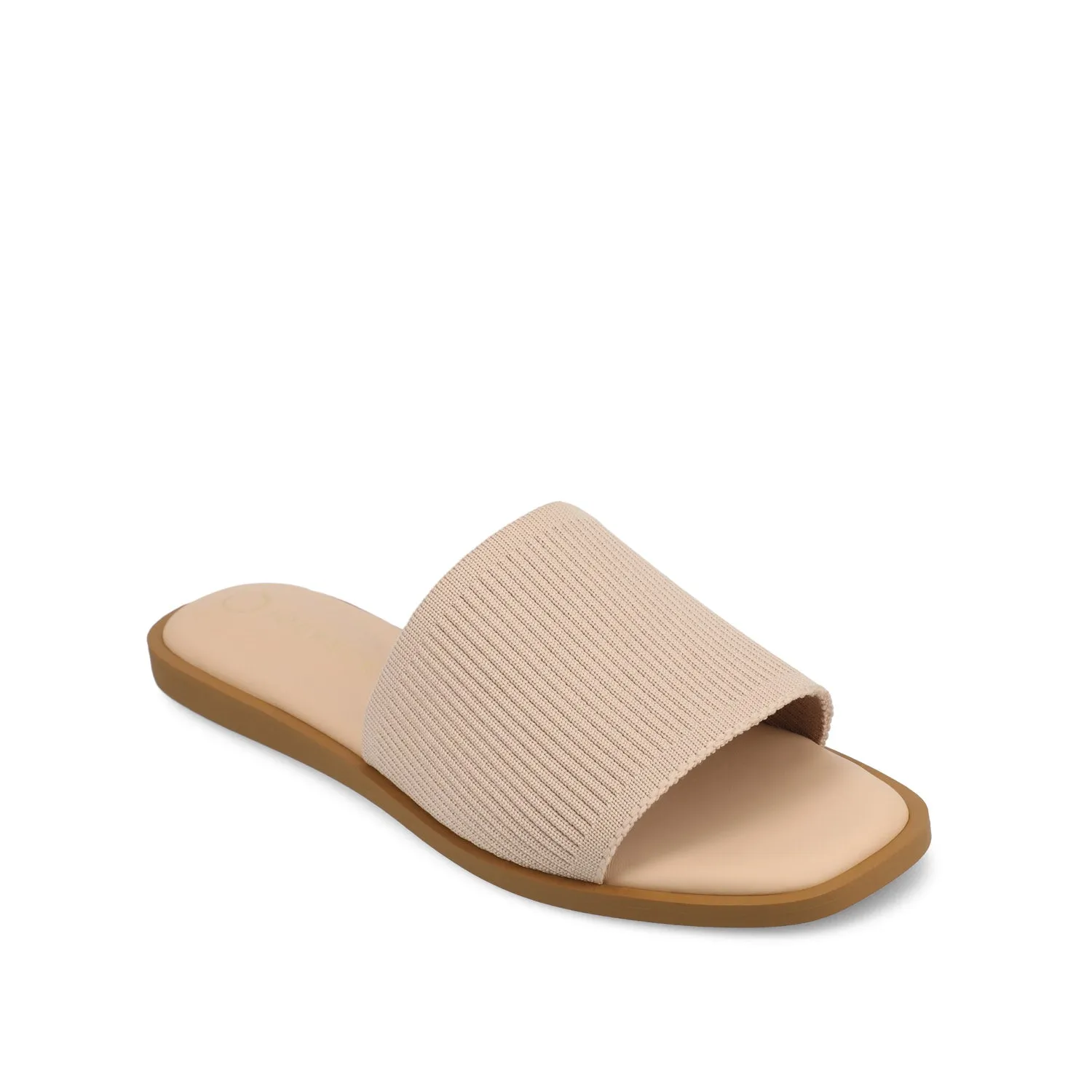 PRISILLA SLIDE SANDALS IN STATEMENT IN WIDE