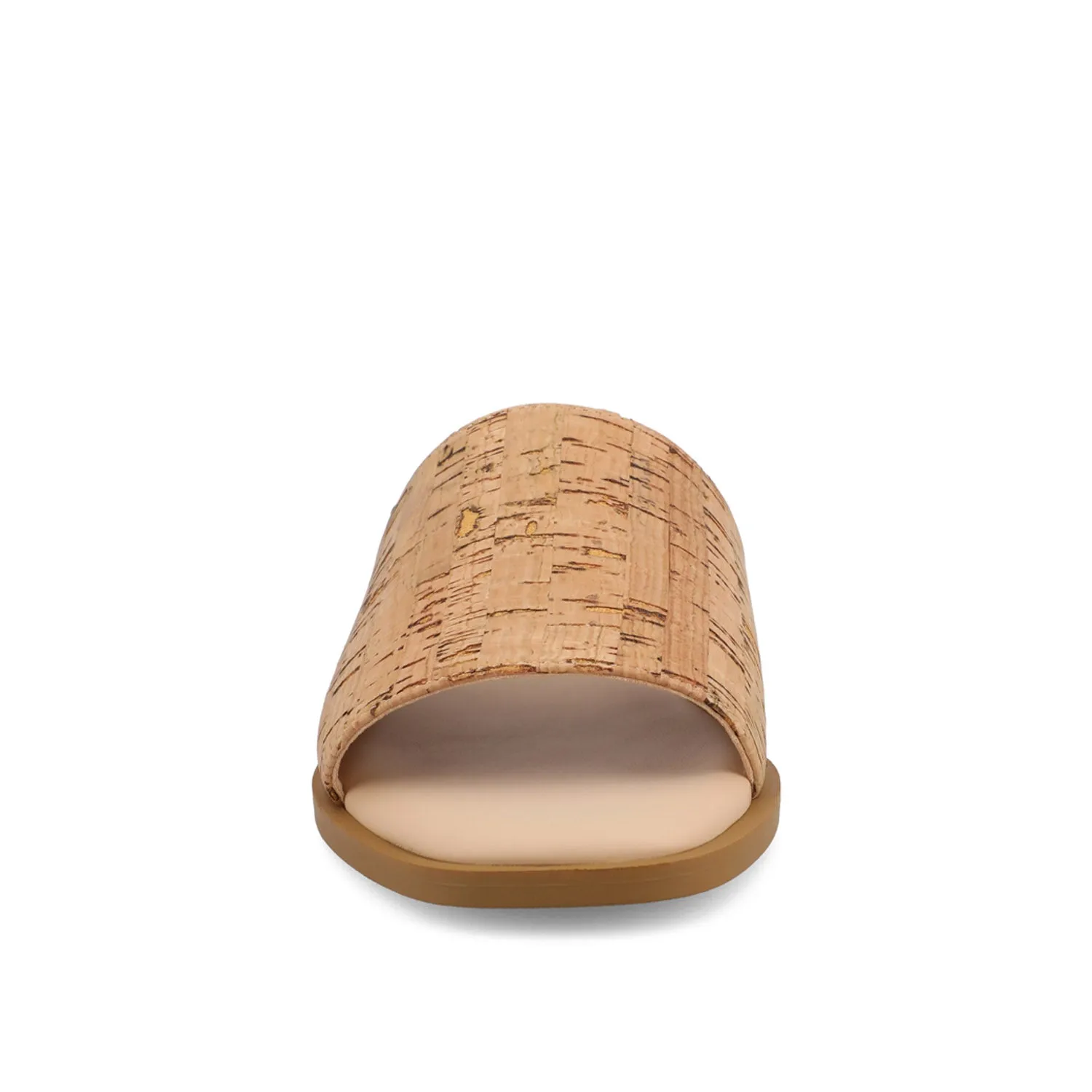 PRISILLA SLIDE SANDALS IN STATEMENT IN WIDE