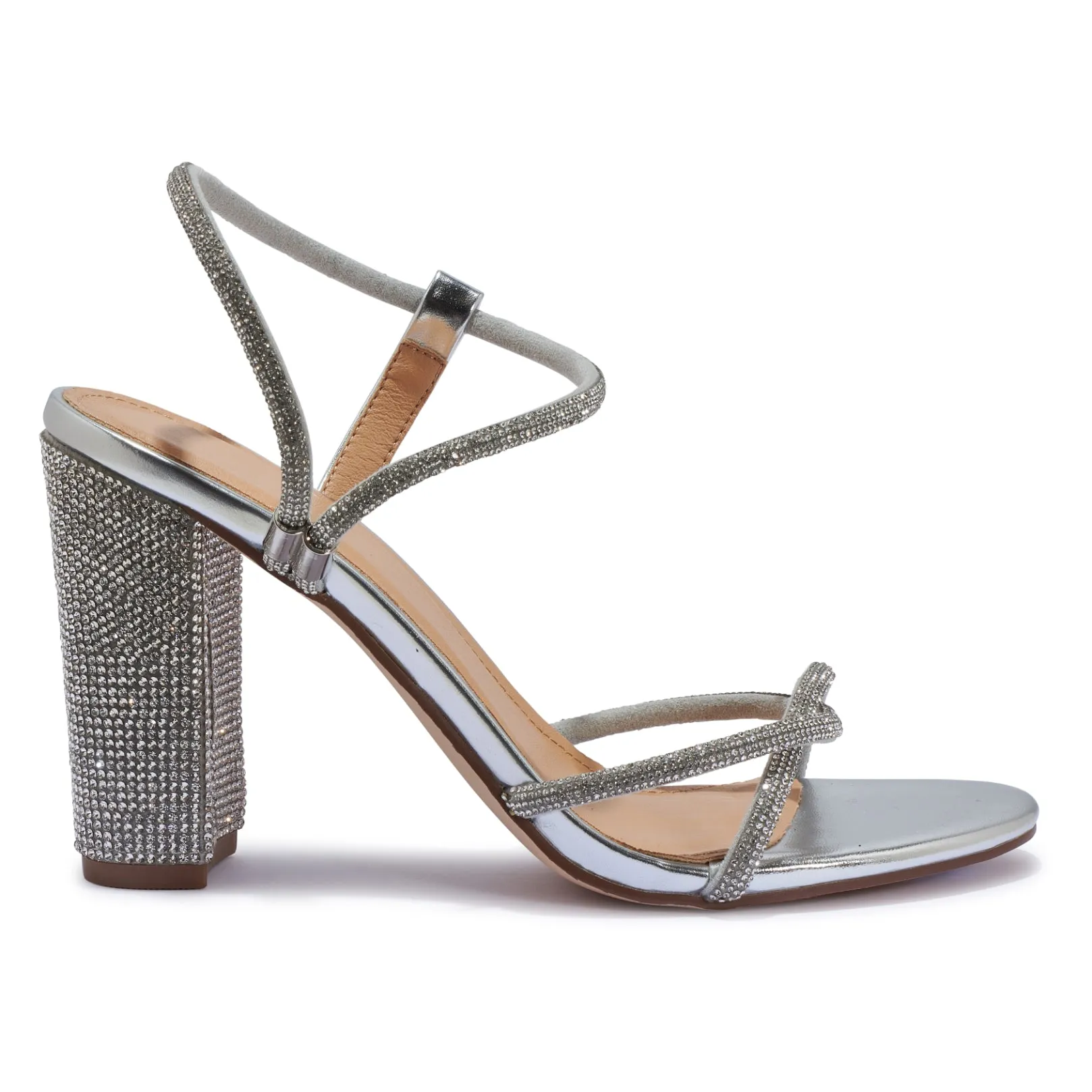 REEVES2 DIAMANTE BLOCK HEEL SANDAL
