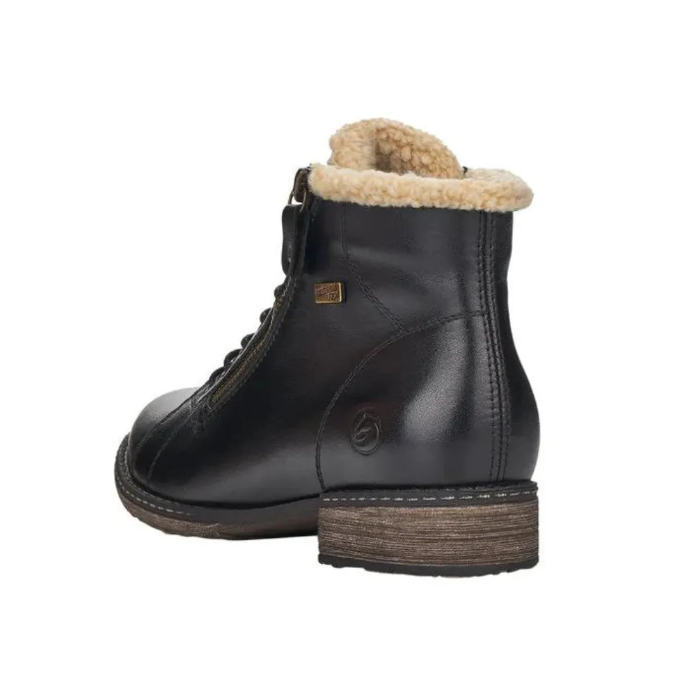 Remonte D4372 Chandra 72 Black/Beige Bootie (Women's)