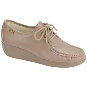 SAS Bounce Mocha Leather Lace-Up Shoe (Women's)