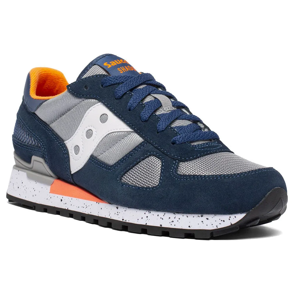 Scarpe Uomo Saucony Sneakers Shadow Original Blue - Grey - Orange