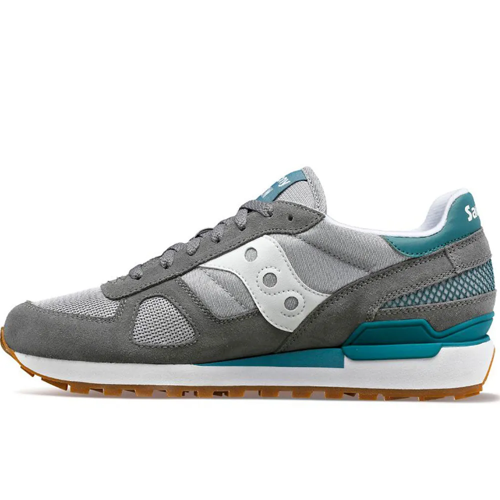 Scarpe Uomo Saucony Sneakers Shadow Original Grey - White