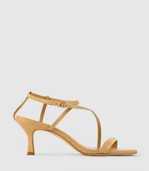 SELENA80 Strappy Sandal in Beige