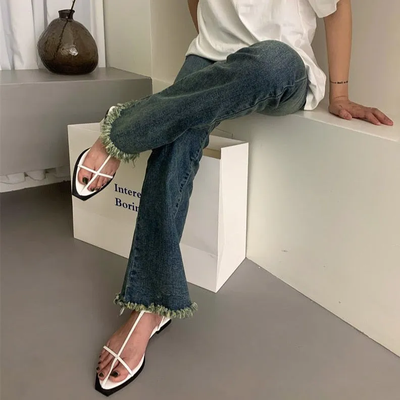 Shue Minimalist Strappy Flat Gladiator Sandals - 5 Colors