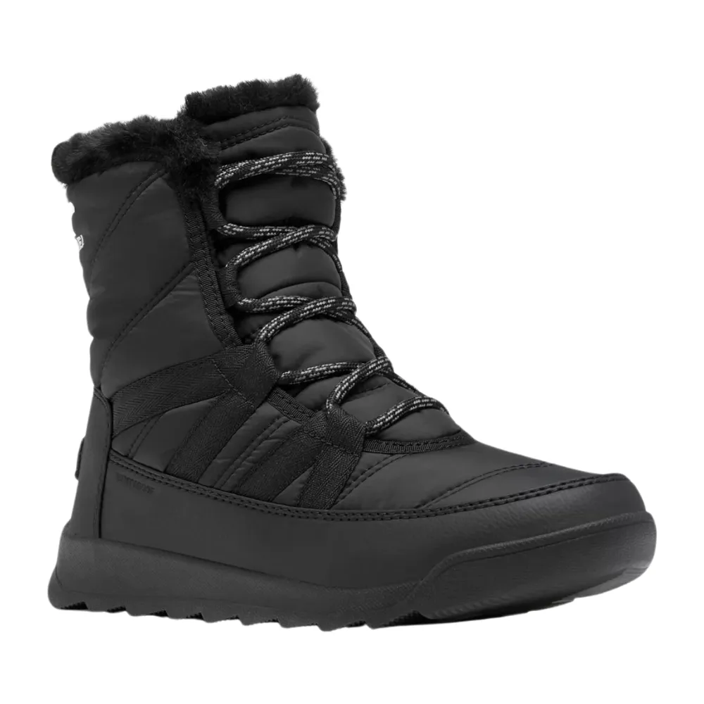Sorel Whitney II Plus Waterproof Black/Quarry Lace Boot (Women's)