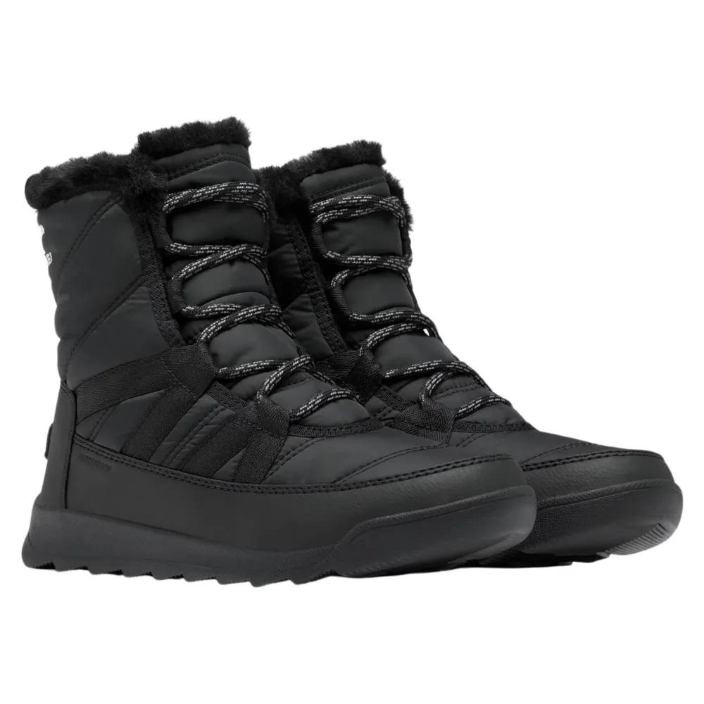 Sorel Whitney II Plus Waterproof Black/Quarry Lace Boot (Women's)