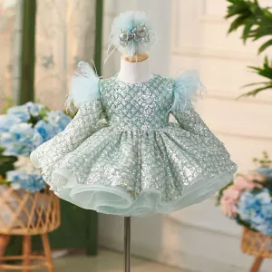 Sparkling Princess Dream Dress Noble and Elegant Little Princess Dress Sparkling Childhood Memories