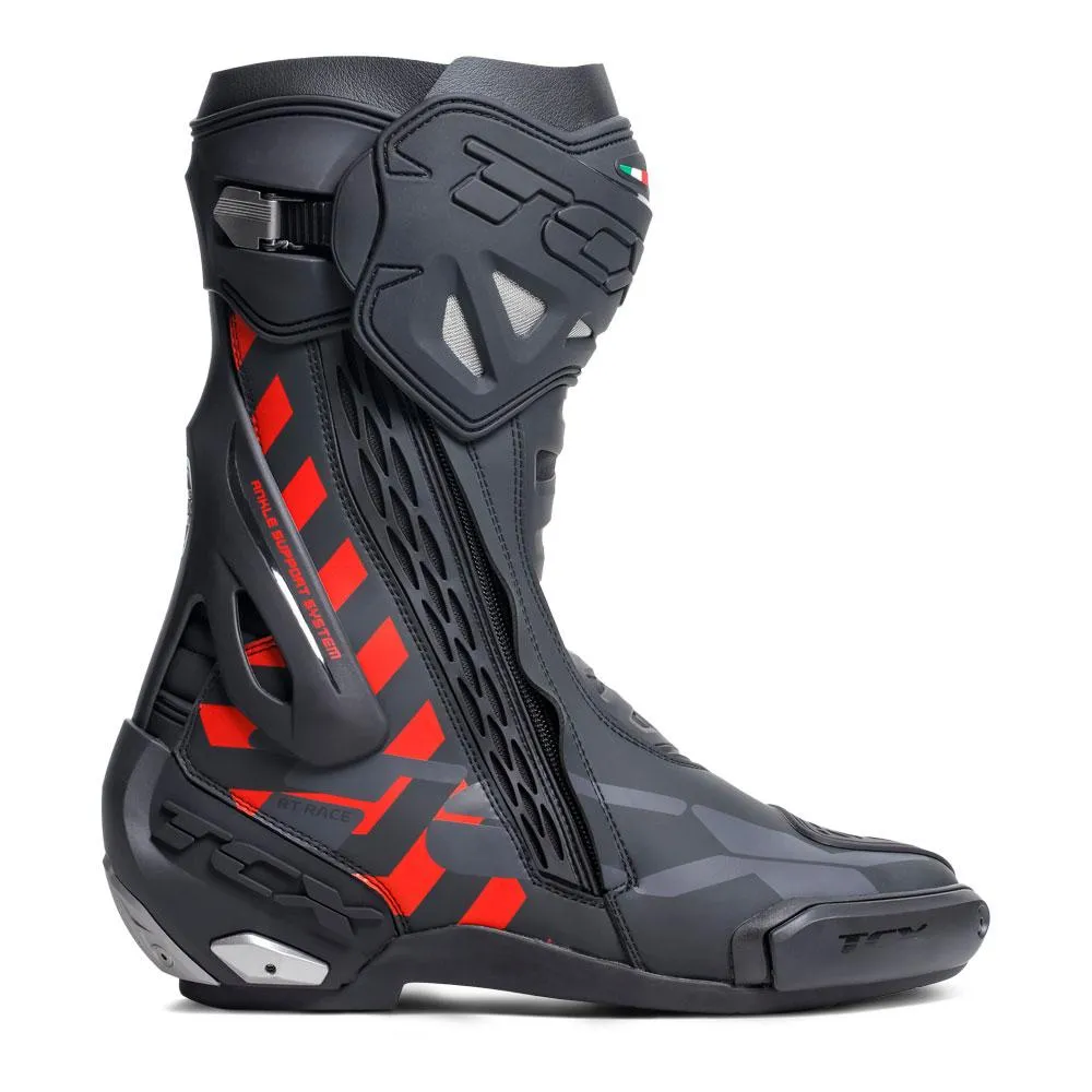 TCX RT-RACE PRO MOTOCROSS BOOTS BLACK/RED