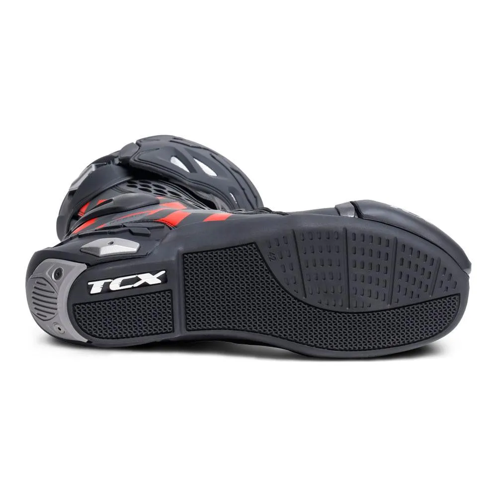 TCX RT-RACE PRO MOTOCROSS BOOTS BLACK/RED