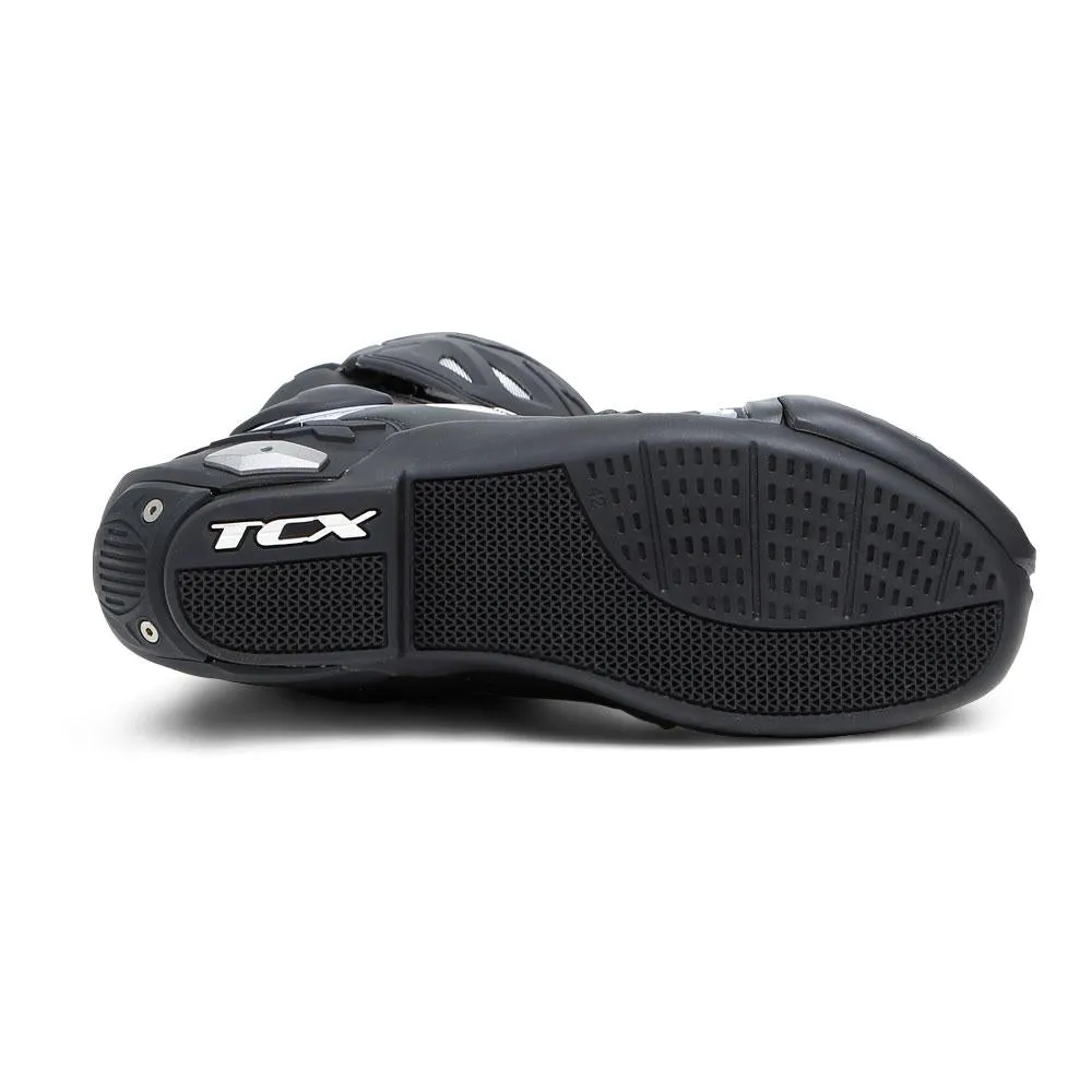 TCX RT-RACE PRO MOTOCROSS BOOTS BLACK/WHITE/GREY