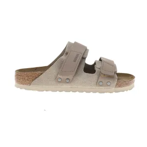 Uji Suede Footbed Sandals