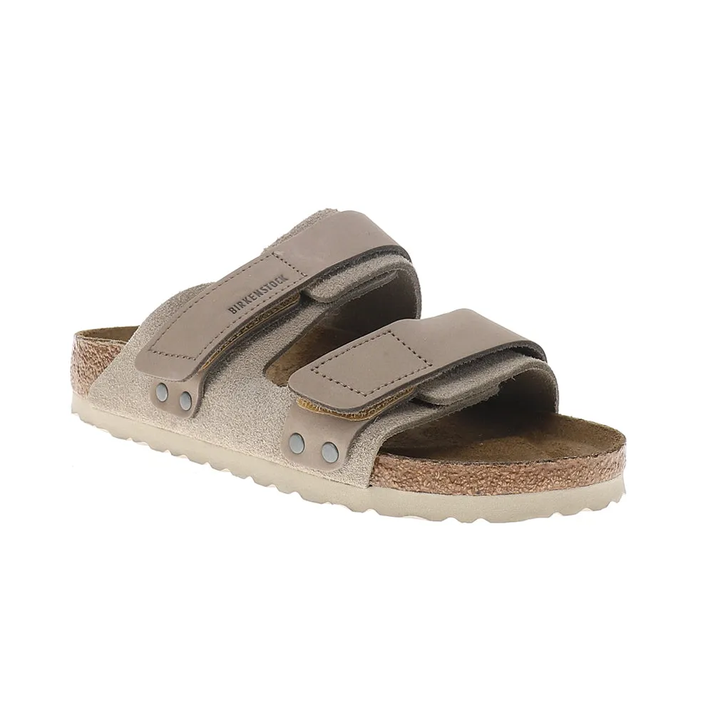 Uji Suede Footbed Sandals