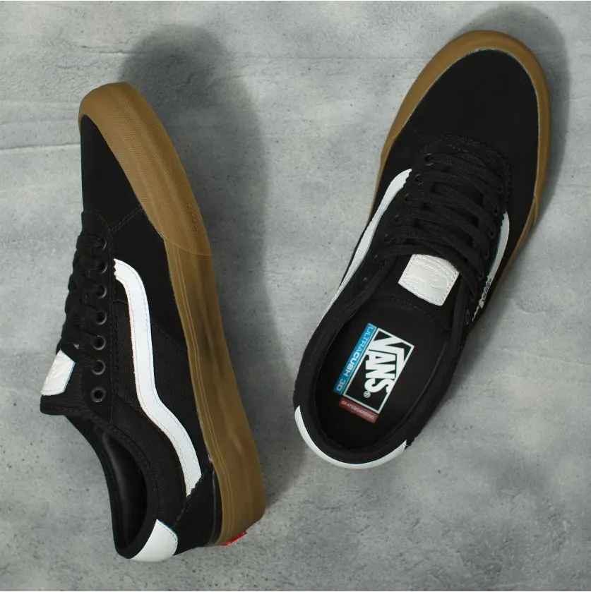 Vans Chima 2 Skateboard Shoe - Black/Gum