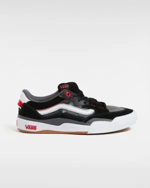 Vans Men's Skate Wayvee 2.0 Shoes Black/White/Red VN000D5DBWT